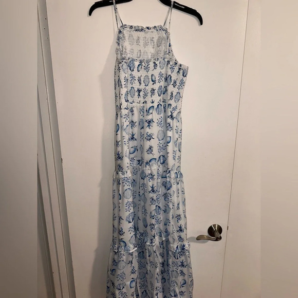 Ann Taylor Maxi SeaShell Dress Size Small - Picture 8 of 8